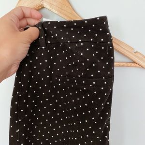Polka dot pixi pants